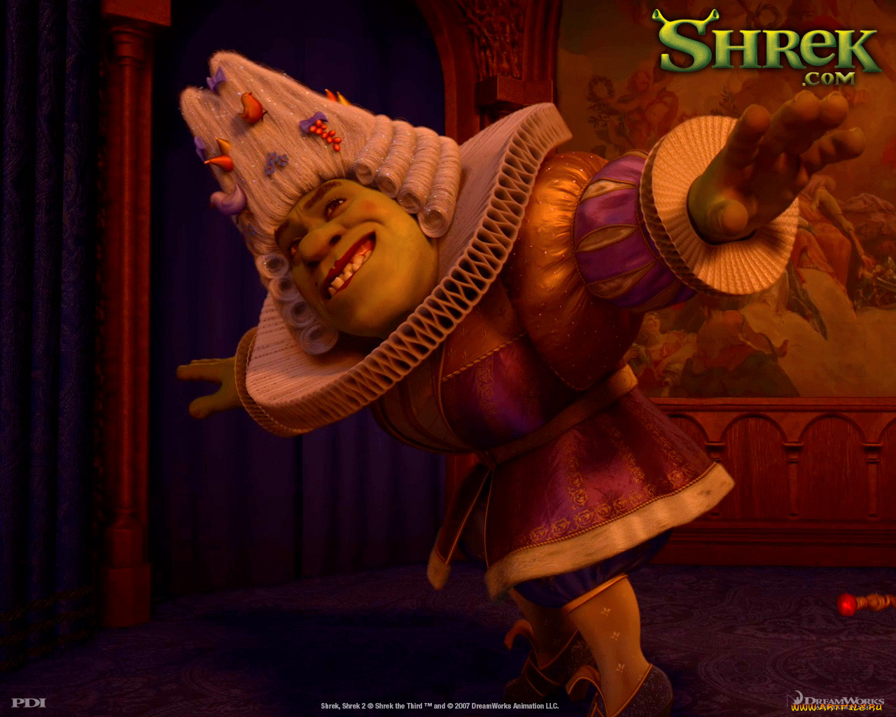 Обои Shrek the Third Мультфильмы Shrek the Third, обои для рабочего стола,  фотографии shrek, the, third, мультфильмы Обои для рабочего стола, скачать  обои картинки заставки на рабочий стол.